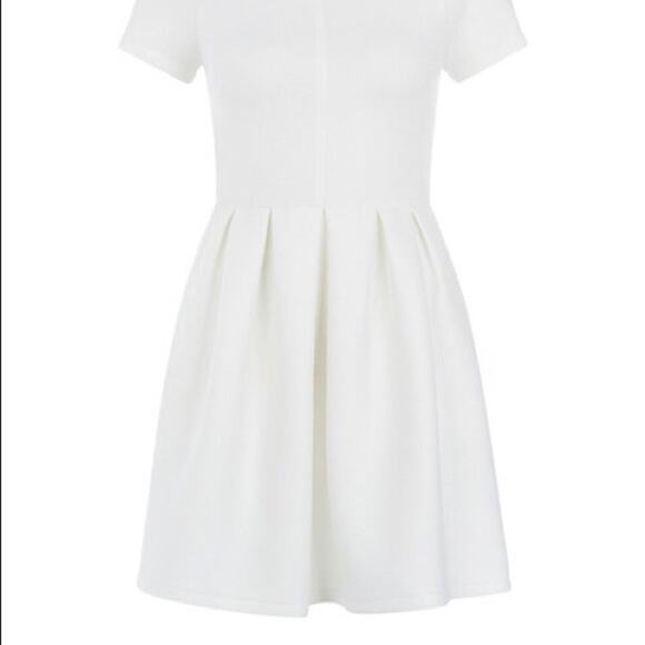 Traffic People Dress White Fit & Flare - Picture 6 of 7